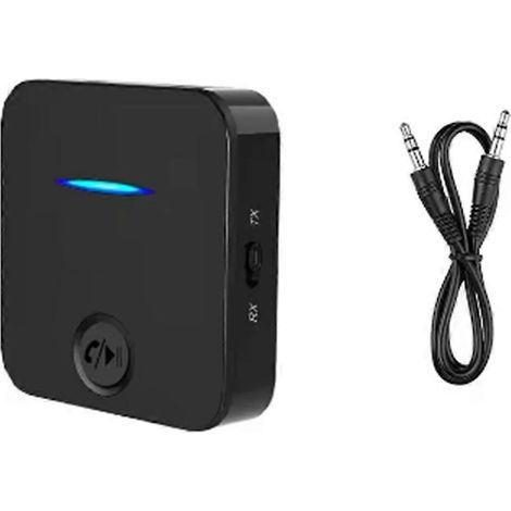 Émetteur-récepteur Bluetooth 5.0 avec prise auxiliaire 3,5 mm et micro intégré pour une utilisation mains libres. (1/2)