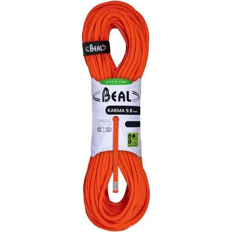 Rope feed 9,8mm 50m-solid orange BEAL