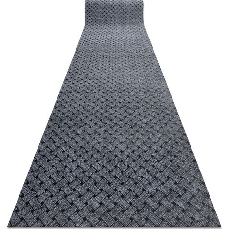 Runner - Doormat antislip 100 cm VECTRA 902 outdoor, indoor light grey grey 100x120 cm