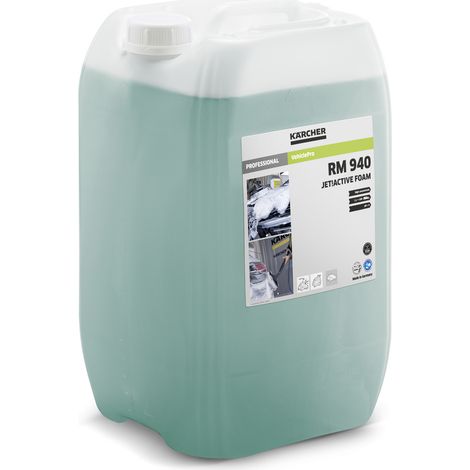 KARCHER Mousse Active VehiclePro Jet ActiveFoam RM 940 62962110, Bidon de 20 L, pH 10, Formule Alcaline Biodegradable, pour Stations Libre-service