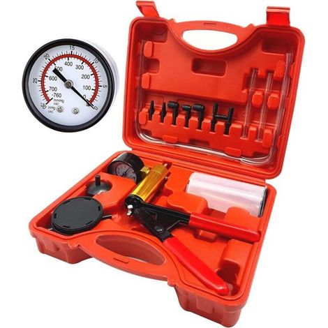 Manuel, Outil, Kit - Kit Pompe a Vide Purge Liquide de Frein Vidange Manuelle Moto Voiture (1/4)