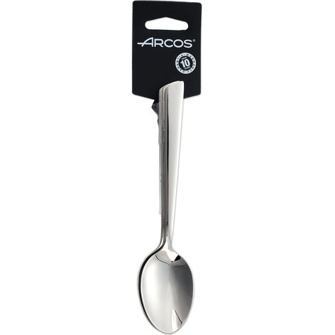 Dessertlöffel-Set Arcos Toskana  574400 Monoblock aus einem Stück Edelstahl 18/10, 3 Stück und Blech  18 cm im Display
