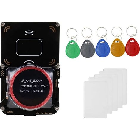 Lecteur de Carte RFID Proxmark3 + 5XT5577 Carte/Porte-Clés IC/ID Clé Writer Duplicateur RFID NFC 5.0 Smart Chip Copier Programmateur (1/5)