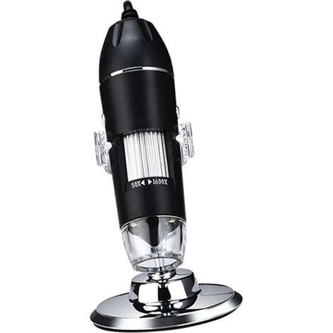 Eosnow 1600X USB Digital Microscope with 8 LED Magnification Camera, Android, Windows/XP, Win 7, 10, Vista, Linux, and Mac Portable Inspection Camera (1/5)