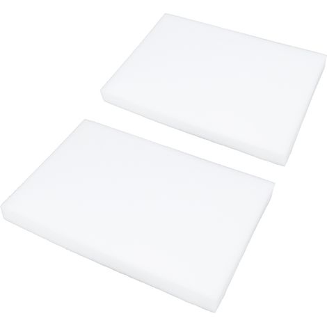 2 Pièces Éponges de Culture Hydroponique, Kit de Germination sans Sol, 29.9x20.7x2.4cm