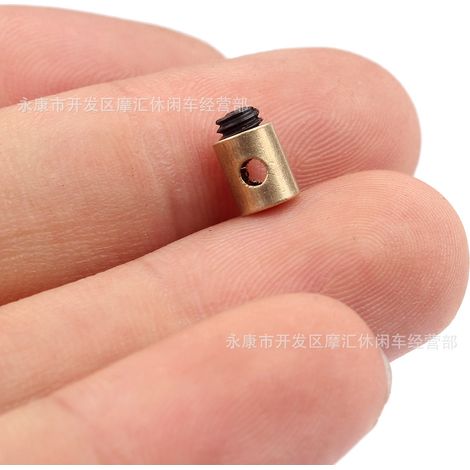 Goupille de butée de câble d'accélérateur GY6 pour moto tout-terrain, quad, plage, skateboard, câble de frein, boulon 56MM (5 pièces) (1/4)