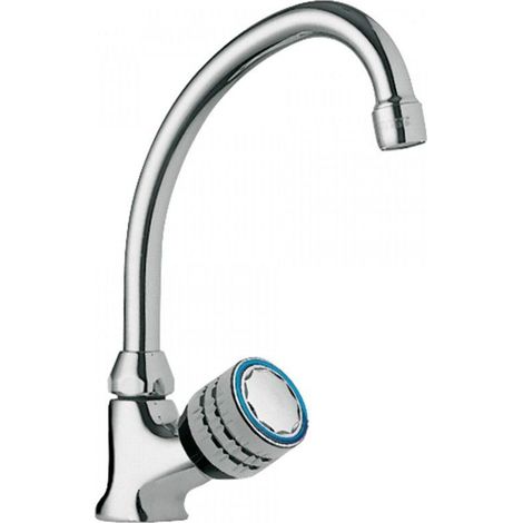 GRIFO DE 1 AGUA CON VOLANTE LATERAL PARA OFFICE O LAVADERO (1/2)