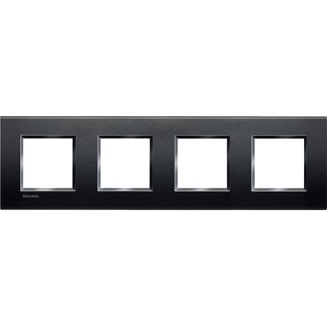 Weiße Livinglight quadratische Platte 2 x 4 Module LNA4802M4BI