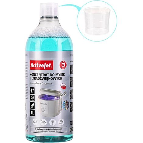 Concentré de nettoyage Activejet AOC-600 pour nettoyeurs à ultrasons UV AOC-600 1 L (1/3)