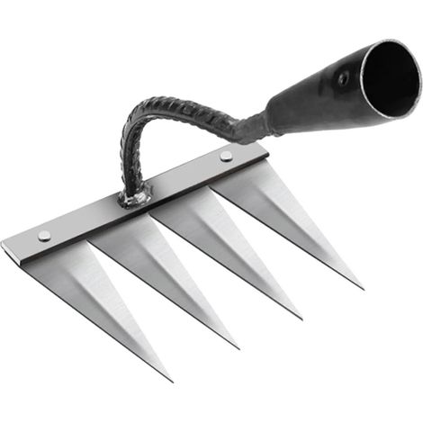 Coupebordures de jardin tranchant outil en acier 4 dents (1/5)