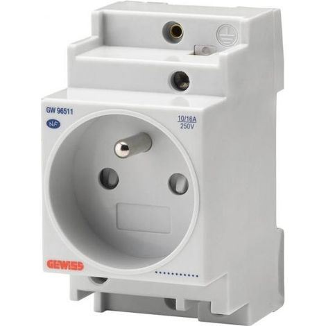 PRISE RJ45 CAT.6 FTP BLANC GEWISS GW35274W (1/2)