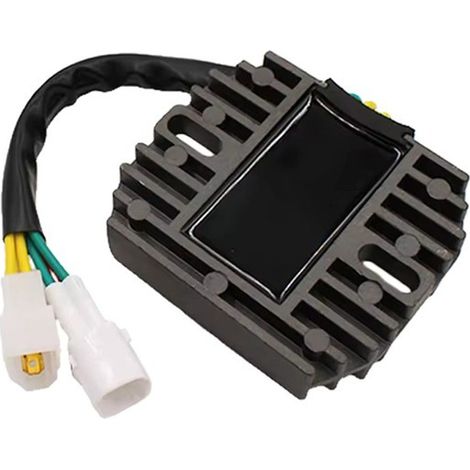 1. Color: Black. Material: Metal. Voltage regulator rectifier for motorcycle engine 32800-0--BIEMMEDUE (1/5)