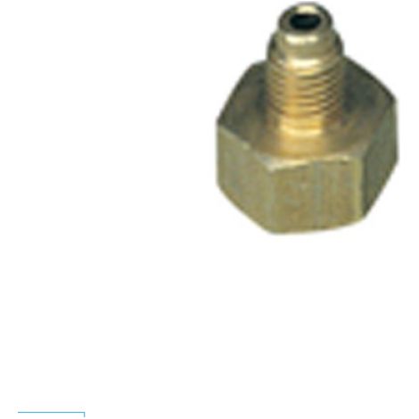 Riduzione raccordo 21,8w-1/14 f x 3/8 sae m bombole refrigerante wigam 816/6 05055011