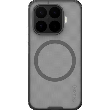 Custodia fumé per Xiaomi 17T, Nillkin Frosted Shield Pro Magnetic, per MagSafe, nera (1/5)