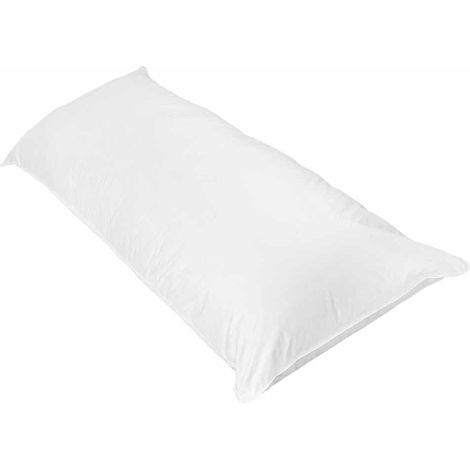 Traversin Rectangulaire Plat Blanc 180 cm