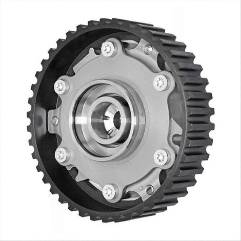 Poulie déphaseur d'arbre à cames moteur 6900015 9454787, remplacement direct, compatible véhicules, pièce mécanique robuste, ajustement précis, performance fiable. (1/5)