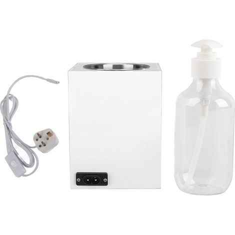 Chauffe-huile de massage réglable, liner en alliage d'aluminium, chauffe-lotion rapide, 1 bouteille, 110-250V prise UK (1/5)