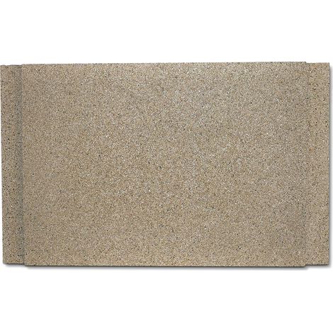 Déflecteur pour poêles à cheminée Lagos de Justus - vermiculite - dimensions d'encastrement parfaitement adaptées (1/4)