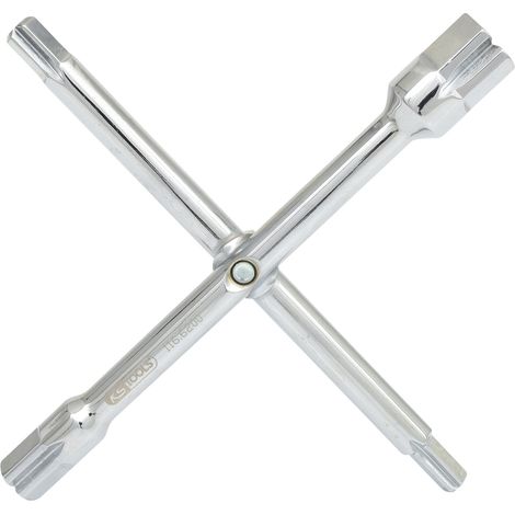 KS TOOLS Llave de cruz para fontanería 10 funciones - 116.6200 (1/4)