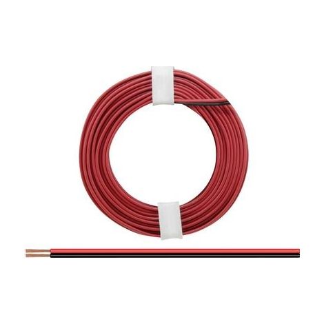 Donau Elektronik cable gemelo rojo negro 5 metros