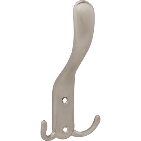 Huthaken Canelli Breite 78 mm, Höhe 160 mm, Zinkdruckguss nickel matt