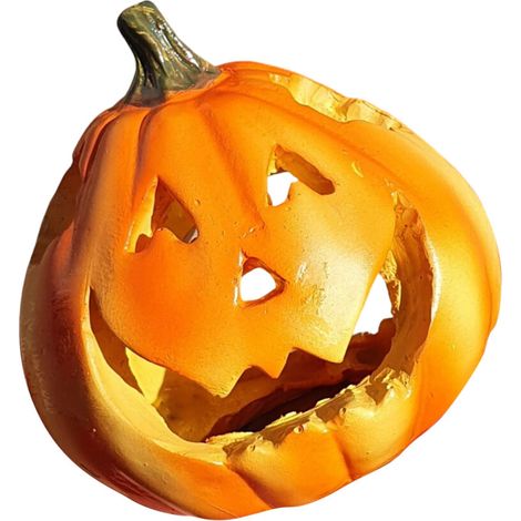 Decorazione di Halloween per la grotta dei pesci - Zucca n. 6