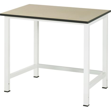 Table de travail Rau panneau MDF LxPxH 1000x800x825 mm (1/4)