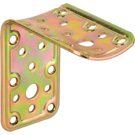 GIUNZIONE AD ANGOLO PER LEGNO PIANO/TONDO ART.910 mm 80 x 80