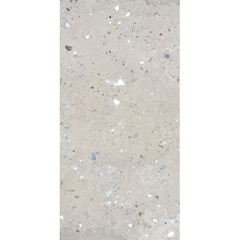 Carreau En Grès Cérame Effet Pierre Terrazzo Gris 60X120 - Ei6078 (Ceramishop.fr) (1/5)