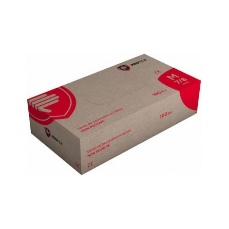 Boite de 100 gants jetables nitrile bleu non poudrés - Manusweet -  PROTILE+  8
