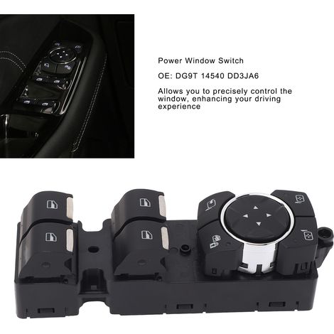 Interruttore alzacristalli elettrico lato guidatore DG9T 14540 DD3JA6 per Mondeo 2013-2019 (1/5)