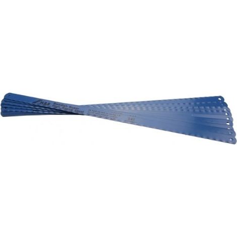 BGS TECHNIC - 10 LAMES SCIE À MÉTAUX 300 MM, FLEXIBLE HSS