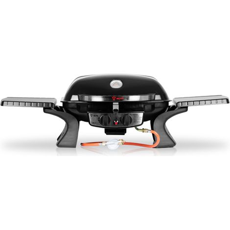 BBQ-Toro Tragbarer Tisch Gasgrill 2 Brenner Tischgasgrill für Balkon (1/5)