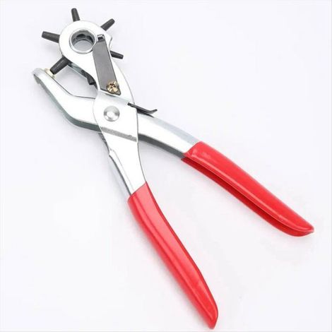 Perforateur de Cuir, Outils Multifonctionnels Ordinaires en Acier au, Perforateur de Ceinture, Outil de PoinçOnnage, Perforateur (1/5)