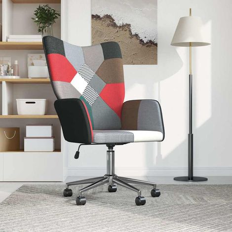 Maison Exclusive - Relaxsessel Patchwork Stoff (1/5)