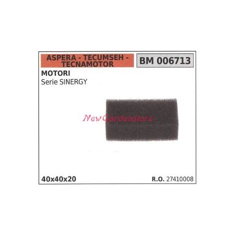 Filtro aria ASPERA motore rasaerba tosaerba tagliaerba sinergy 006713