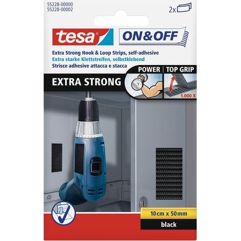 Nastro Biadesivo Extra Forte Tesa Velcro Autoadesivo – Chiusura Riusabile