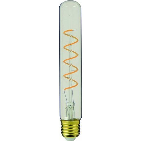 Vintage E27 4W LED-Lampe, sichtbarer Glühfaden, 320° Abstrahlwinkel, E27-Sockel, T30-Röhrenform, weißes Licht