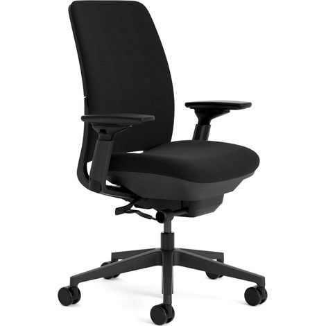 Chaise de Bureau Ergonomique: Amia, accotoirs 4D, Onyx (1/5)