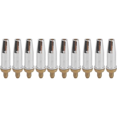 10 embouts de buse de découpe au gaz pour propane et acétylène, type manchon machine, tête pistolet G07-303