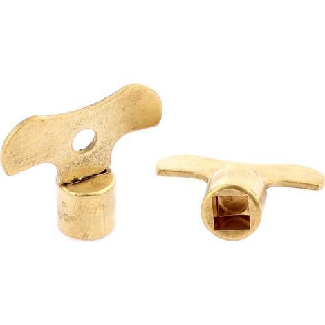 Bouton lavabo cuisine, robinet lavabo, 7mm, Quadrat Loch, 2 pièces