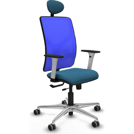 Silla de oficina piqueras y crespo Motilla blanco espuma alta densidad (1/2)
