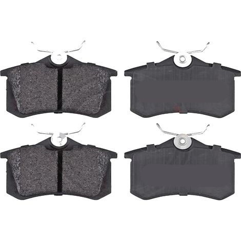 KIT PASTIGLIE FRENO POSTERIORI compatibile con RENAULT CLIO III SPORTOUR (KR0/1) / PASTIGLIE FRENANTI AUTO OEM P 68 024, / SOSTITUZIONE DIRETTA / BASSA POLVERE / SILENZIOSO