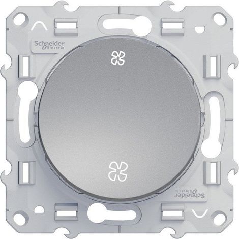 Control Odace vmc, gris aluminio SCHNEIDER ELECTRIC