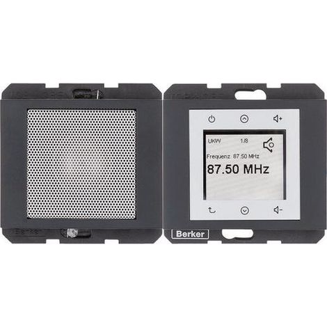 Berker K.1 RADIO DAB+/BT ANT MATT / BERKER 30807006 RADIO SET 30807006