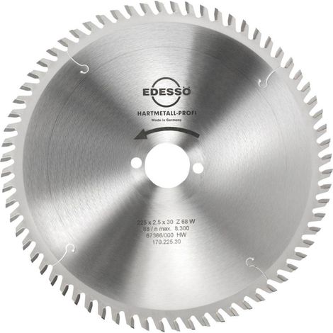 Carburo Di Lama Profi 225X2,5X30Mm Dent 68W
