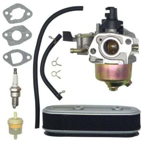 Carburateur GXV120 pour tondeuse à gazon Honda HR194 HR195 HR214 HRA214 HR215 HR216 HRA216 HRC216 5,5 CV GXV120 GXV140 GXV160, remplace 16100-ZE6-W01 16100-ZE7-055 (1/4)