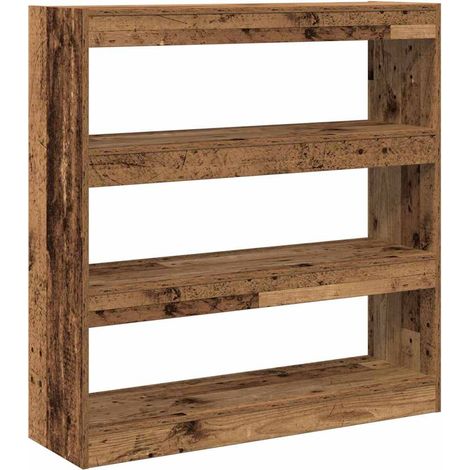 Maison Exclusive - Bücherregal Altholz 100 x 30 x 103 cm Holzwerk