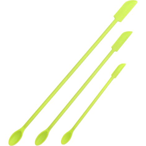 1 ensemble de 3 spatules de cuisine à racler la sauce - vert (1/5)