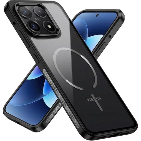 Funda para Xiaomi 17, funda con marco, negra